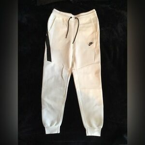 Nike White Sweatpants
